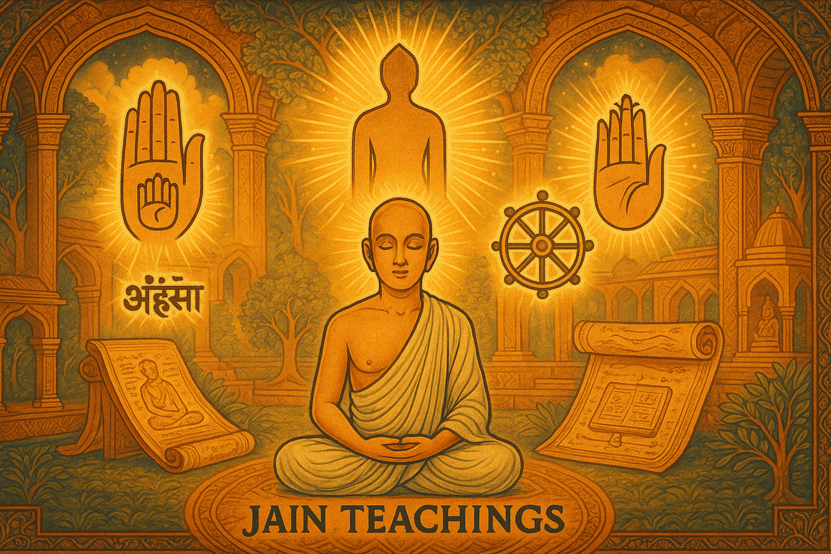 Jain teachings illustration